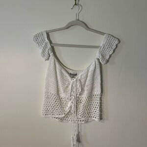 Vintage Crochet Women Top